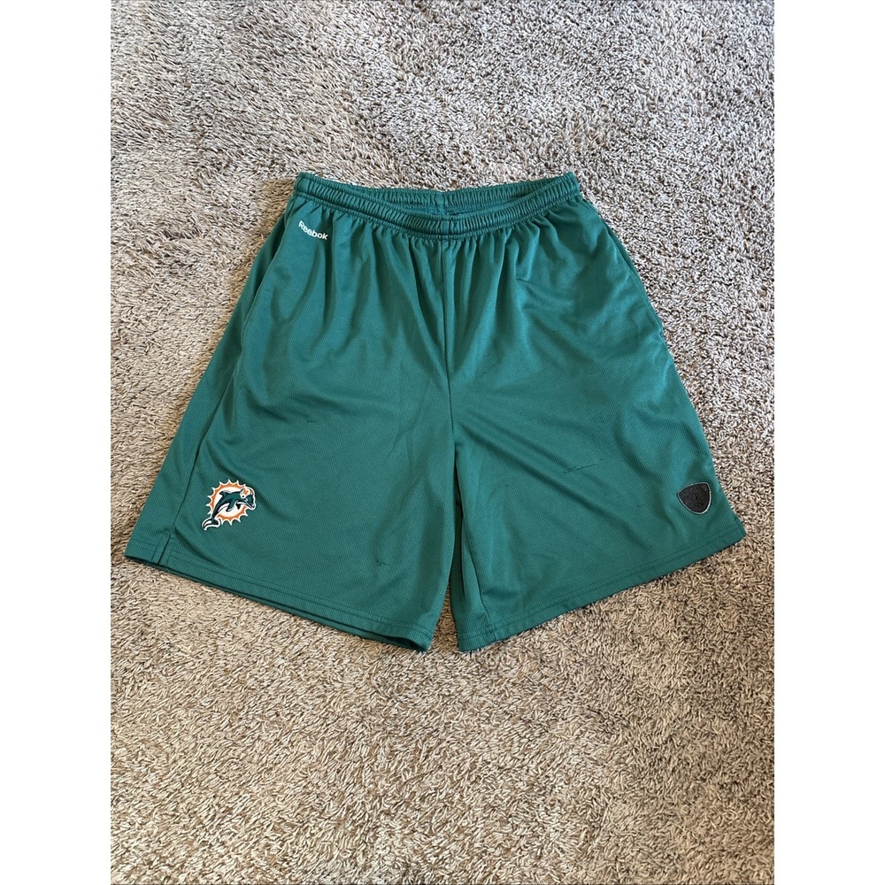 Miami Dolphins Nike Team Issued Shorts Size Large On Field Coach Worn Dave Fipp